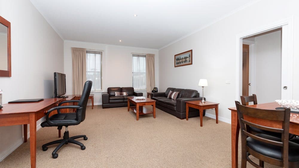 2 Bedroom Apartment Living Area