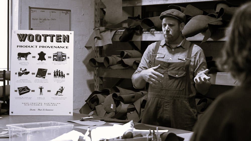 selecting leathers