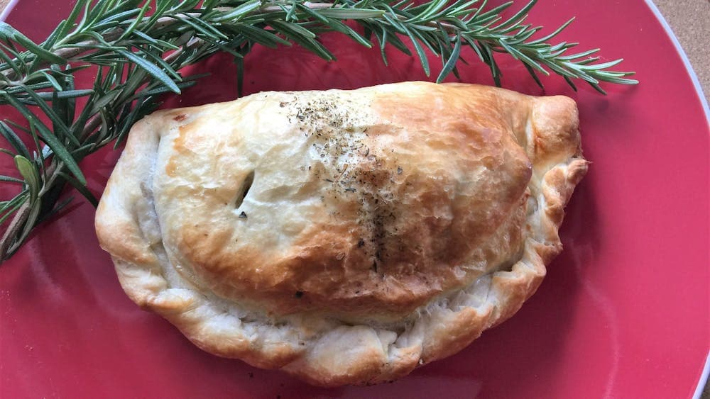 Lamb, Mint and Rosemary pasty