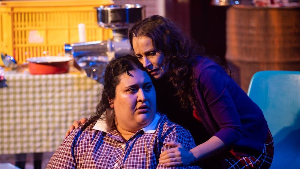 Alibrandi and mother having a heart-to-heart