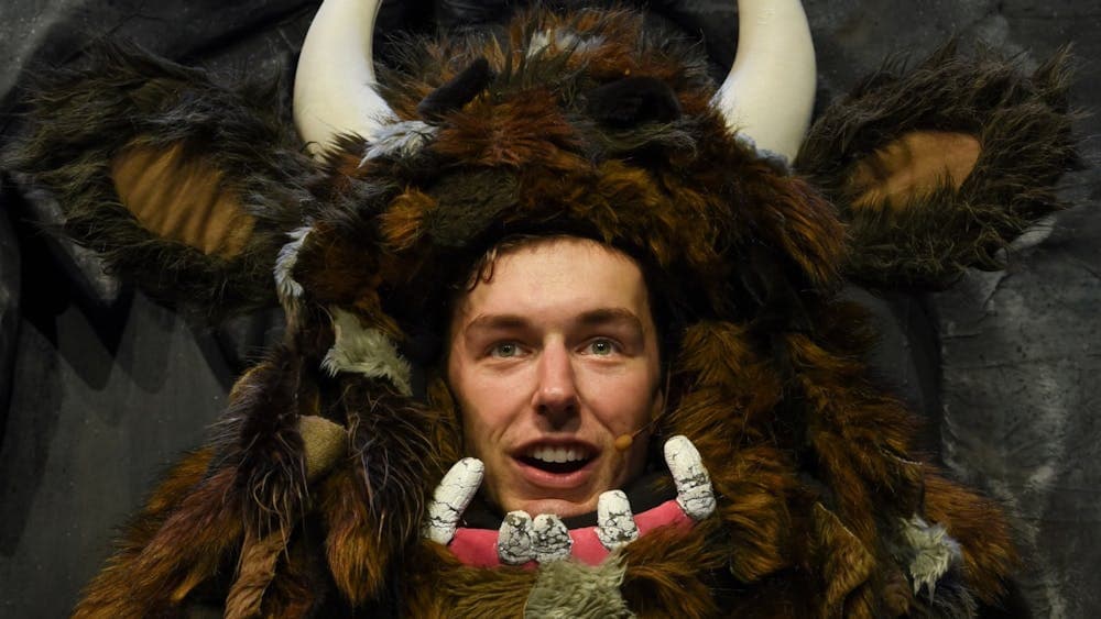 endearing shot of The Gruffalo