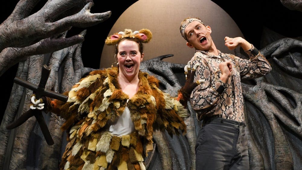 The Gruffalo's Child singing with Snake