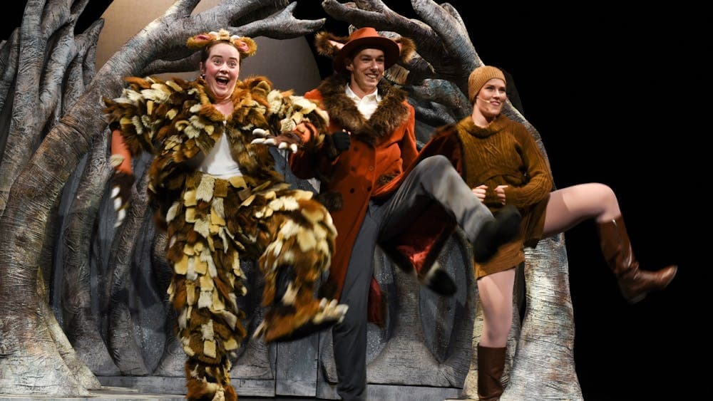 The Gruffalo's Child dancing with friends