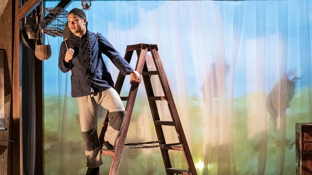 Yong on a ladder