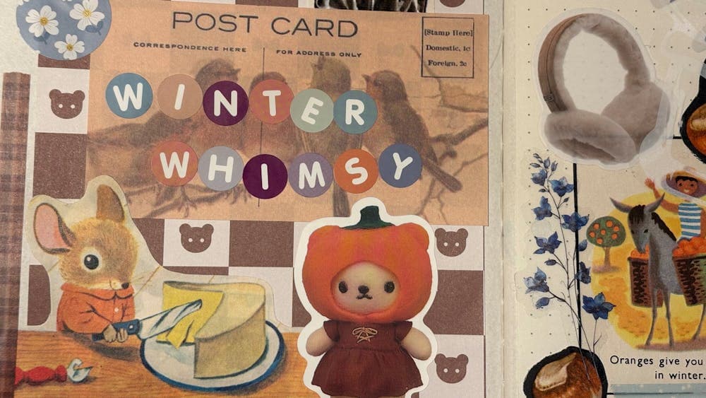 Winter Whimsy Journal Page detail