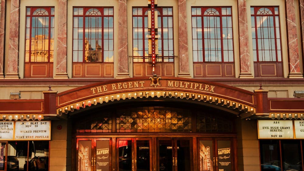 The external of Palace Regent Cinema