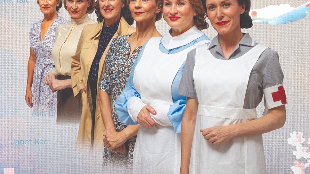 portrait of actors in character