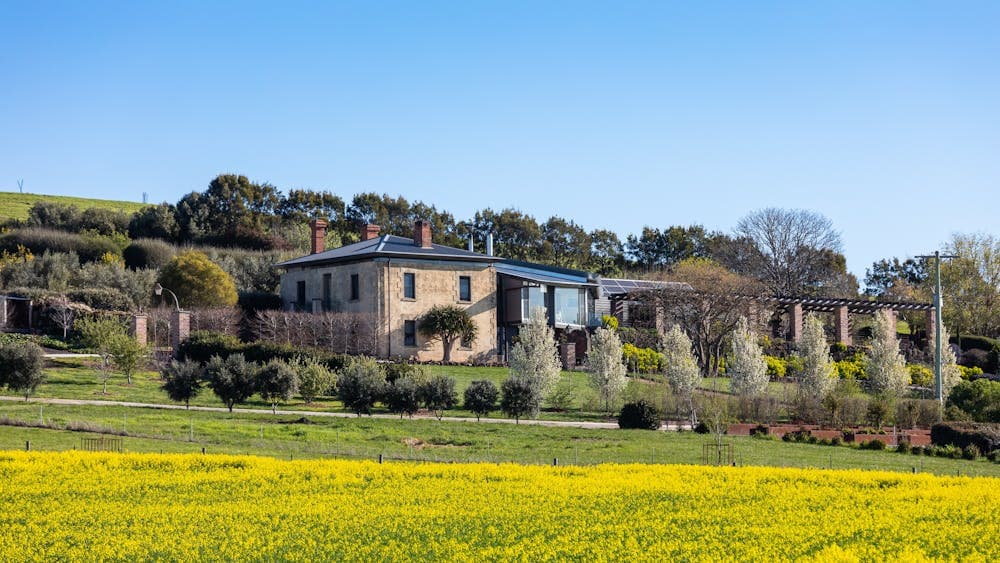 Vale Hill House drone image