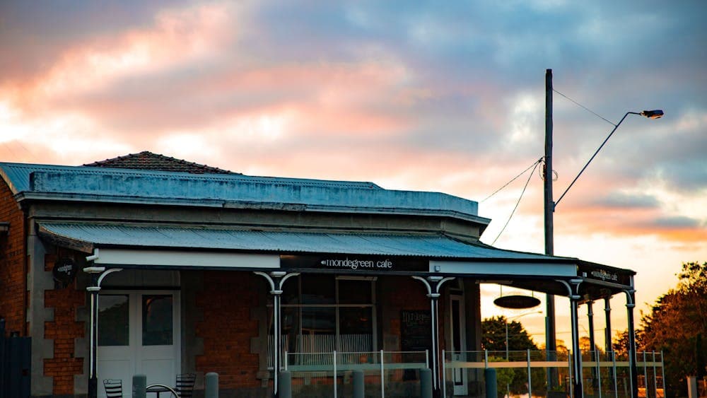Street view of Mondegreen Cafe