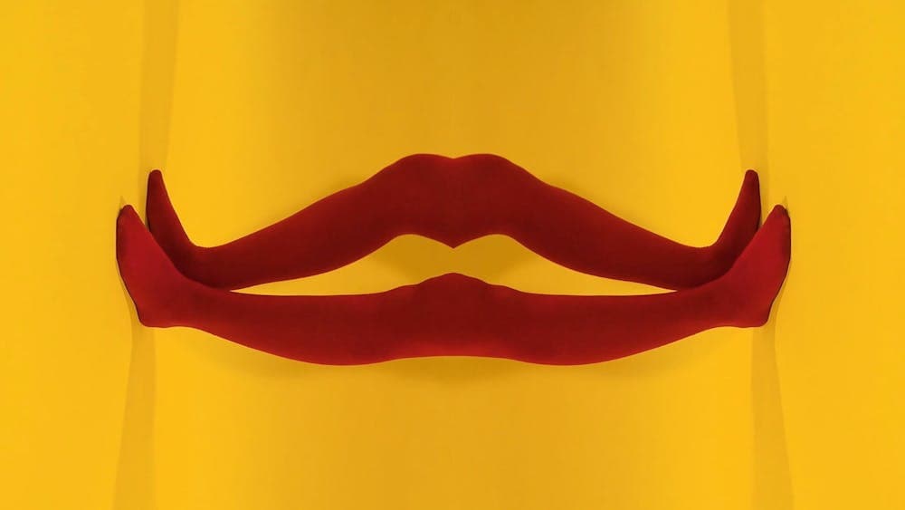 Astrid Mulder Talking legs 2022 (still) digital video. 3 min.