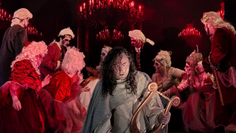 Hew Wagner as Orpheus in Creswick production