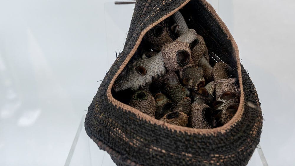 hand weaved fibre basket