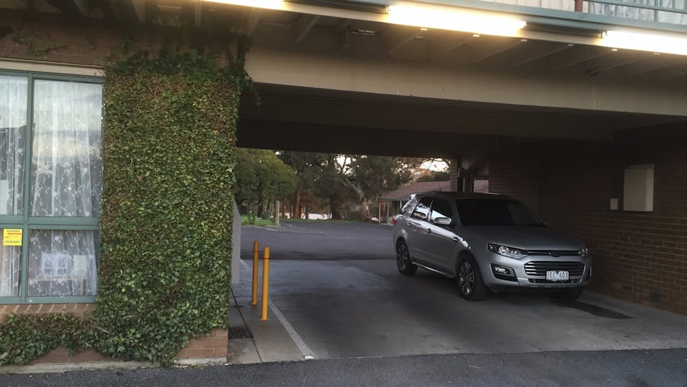 Large Car Park For Trucks and Caravans