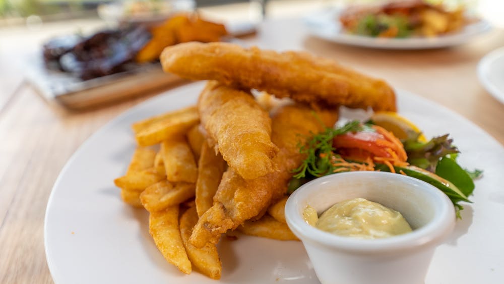 Beer Battered Fish & Chips