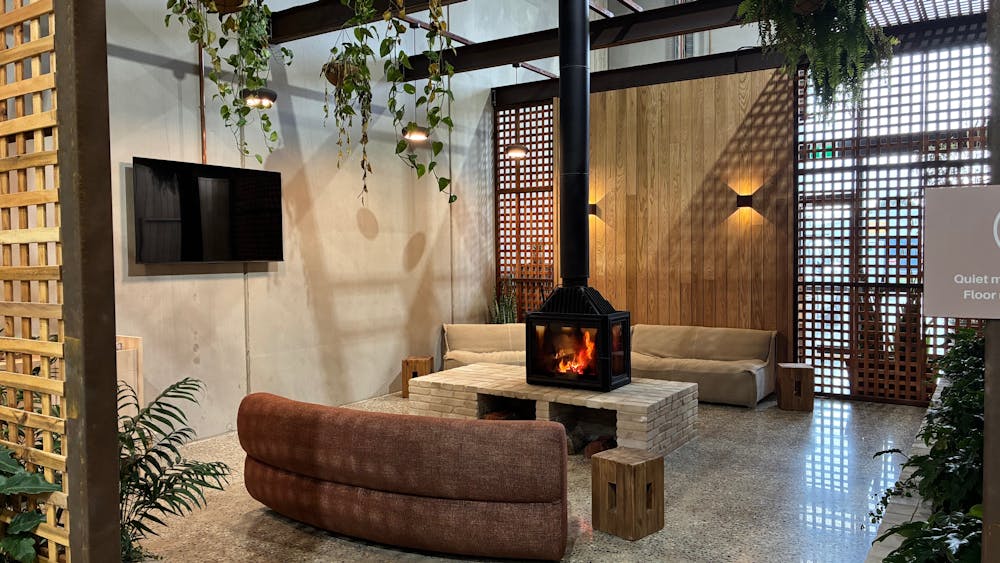 Space to gather post recovery session and enjoy a herbal tea