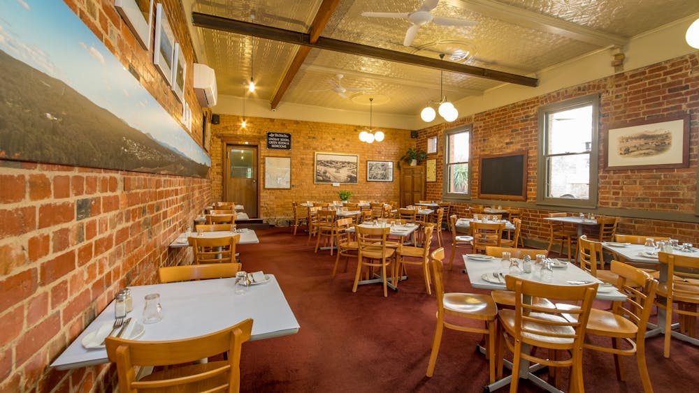 Bistro shot from bar