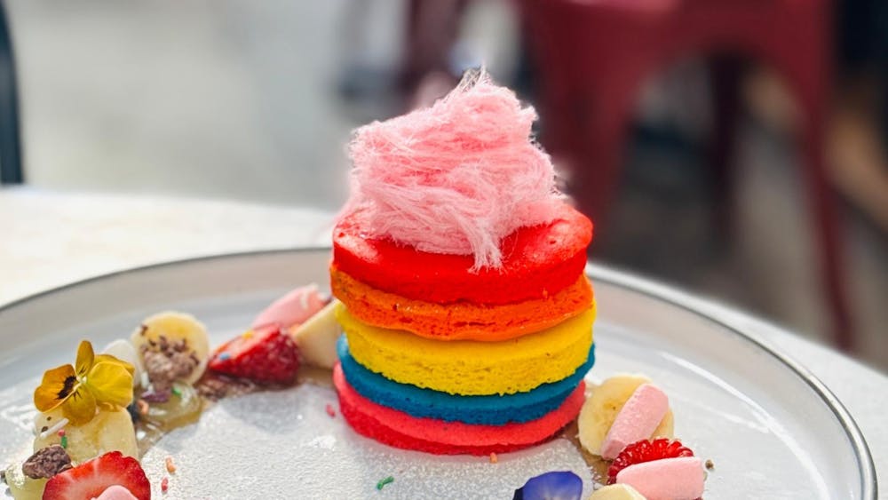 Kids Rainbow Pancake