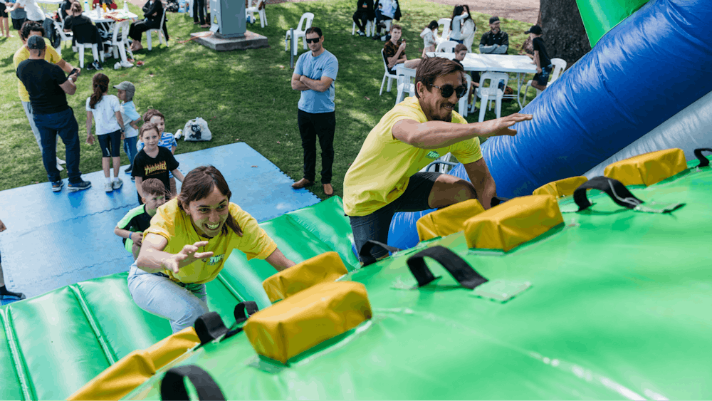 Thumbnail for Tuff Nutterz Inflatable Adventure Ballarat