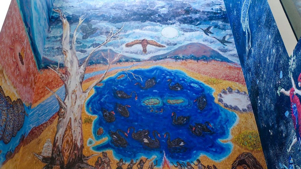 Acknowledgement of Country Mural - panel 2