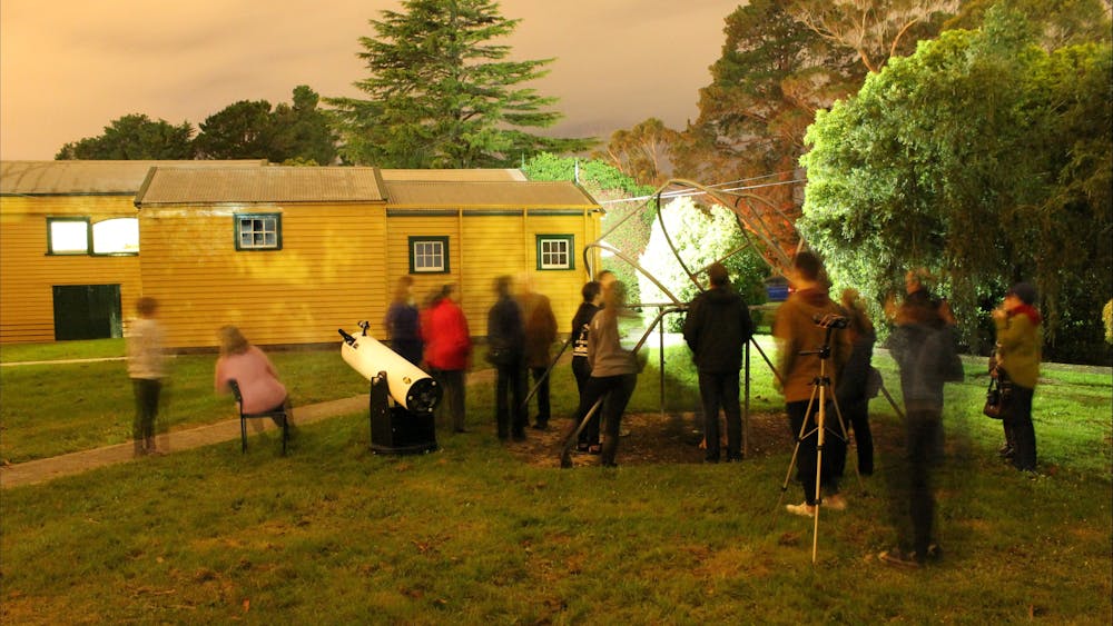 Time lapse  - Observing an Eclipse of the Moon