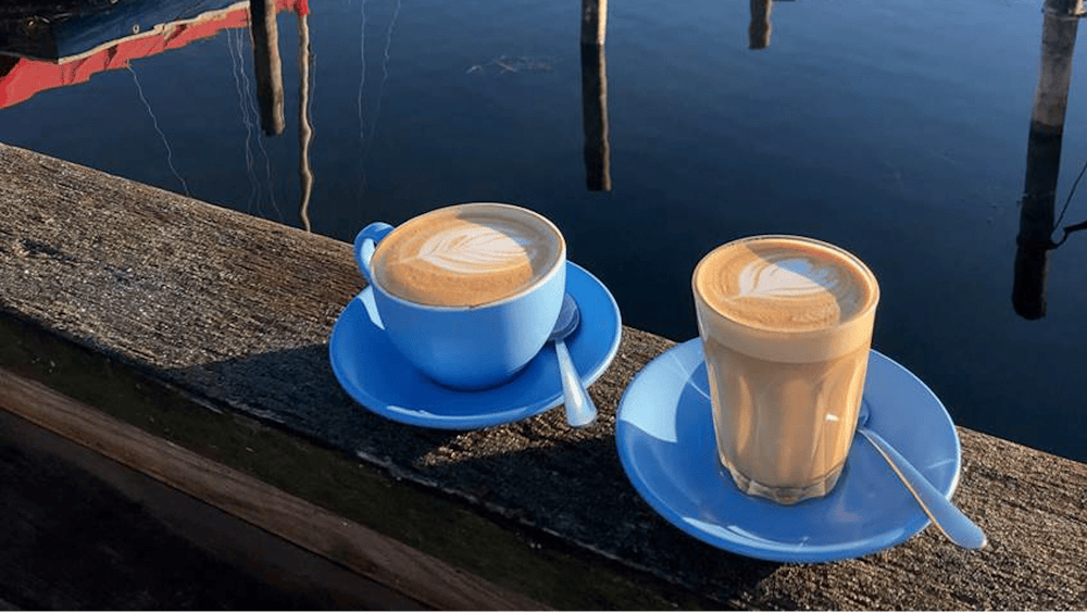 Coffee at the Yachty