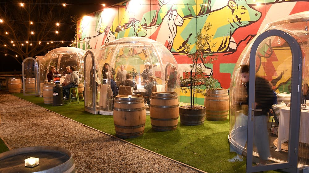 Winter Igloos at the Market Hotel Ballarat
