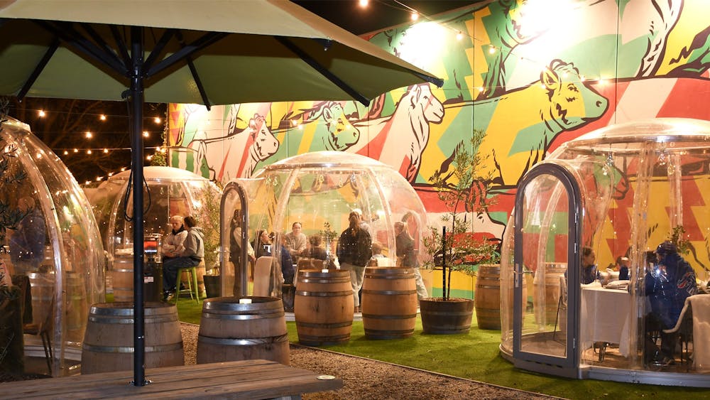 Winter Igloos at the Market Hotel Ballarat