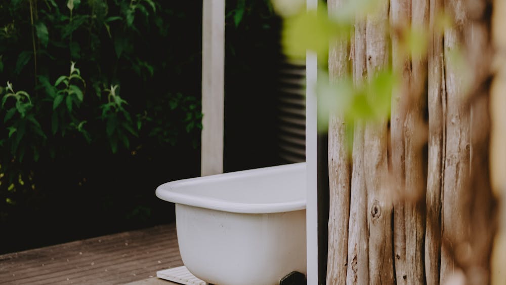 out door bath