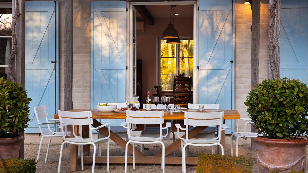 Lunch at the French House