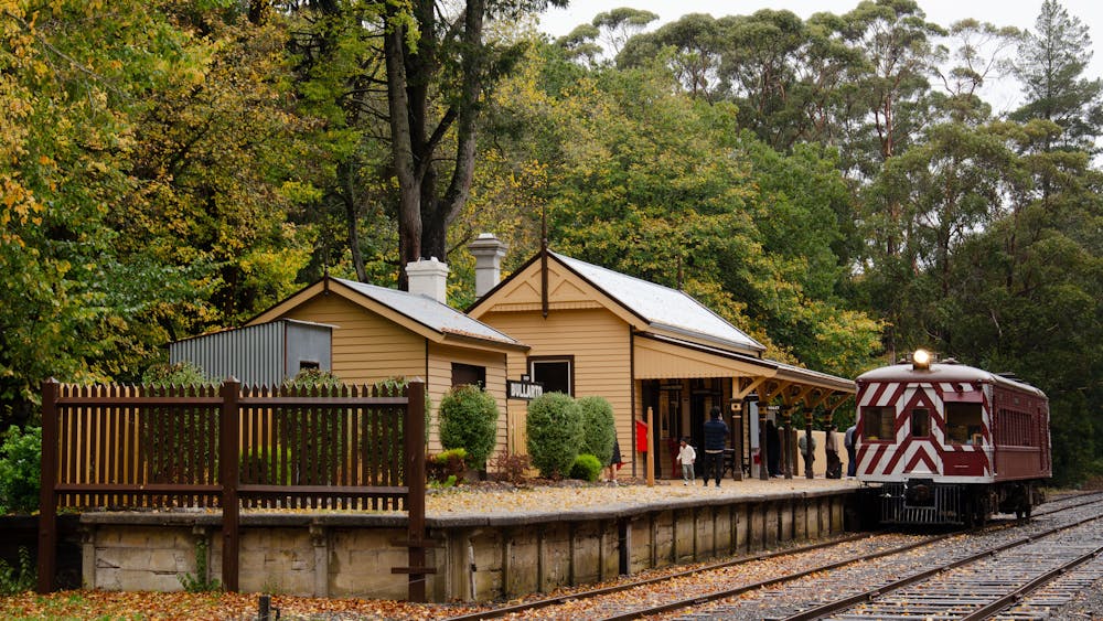 Bullarto Railway station