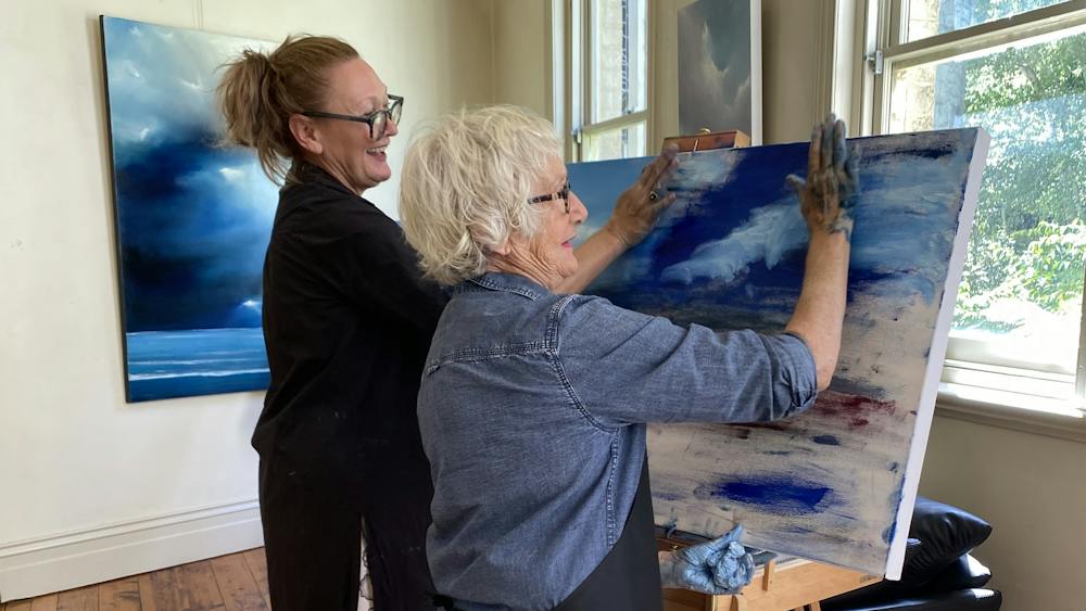 Thumbnail for Painting Clouds Workshop with artist Sharryn Jenkinson