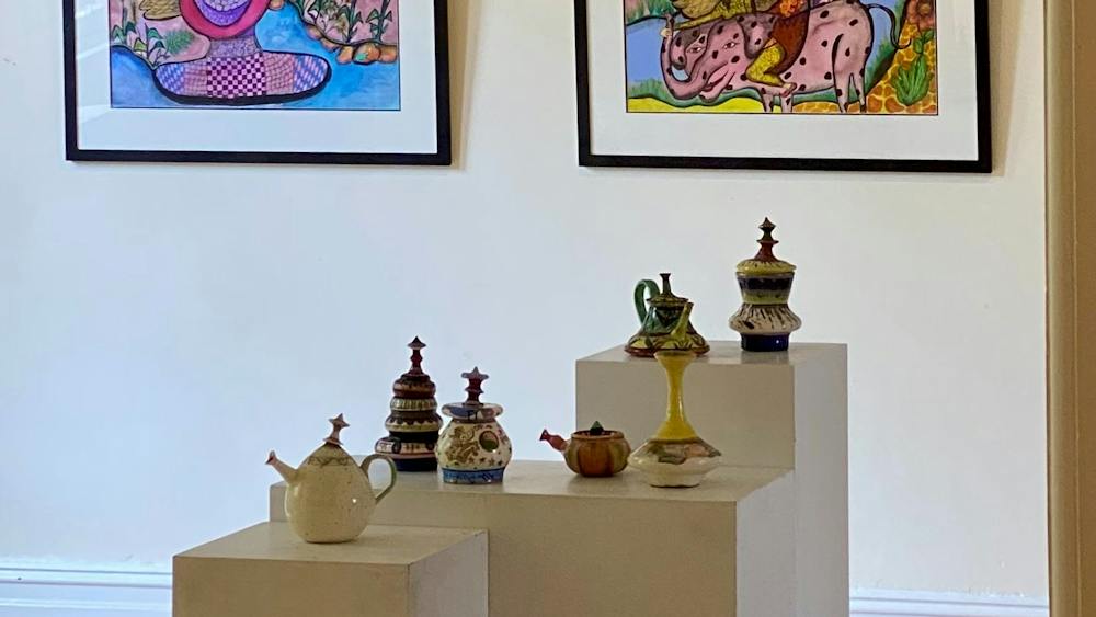 paintings & ceramics
