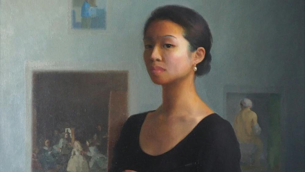 self portrait of artist