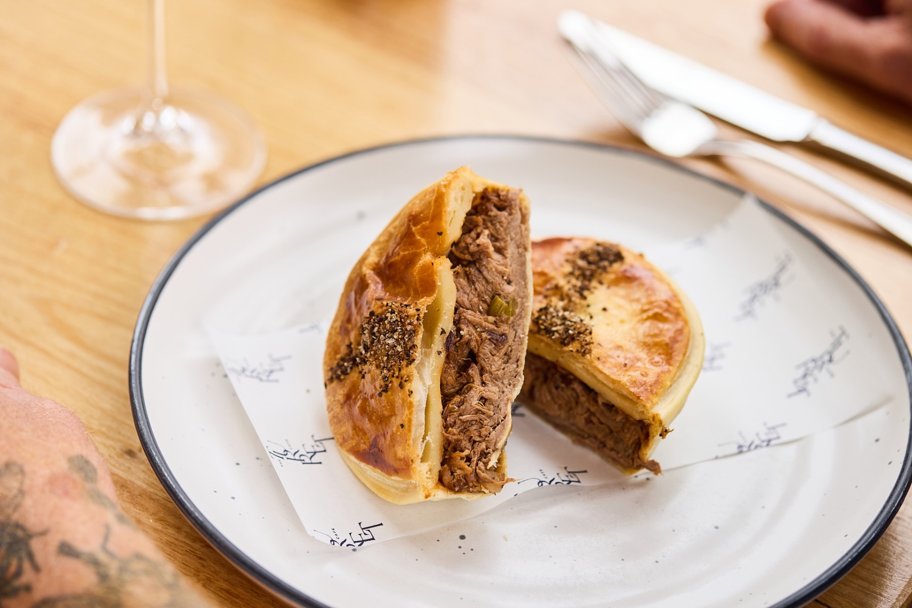 Thumbnail for Ballarat beef short rib ragu pie at The Turret Bakehouse