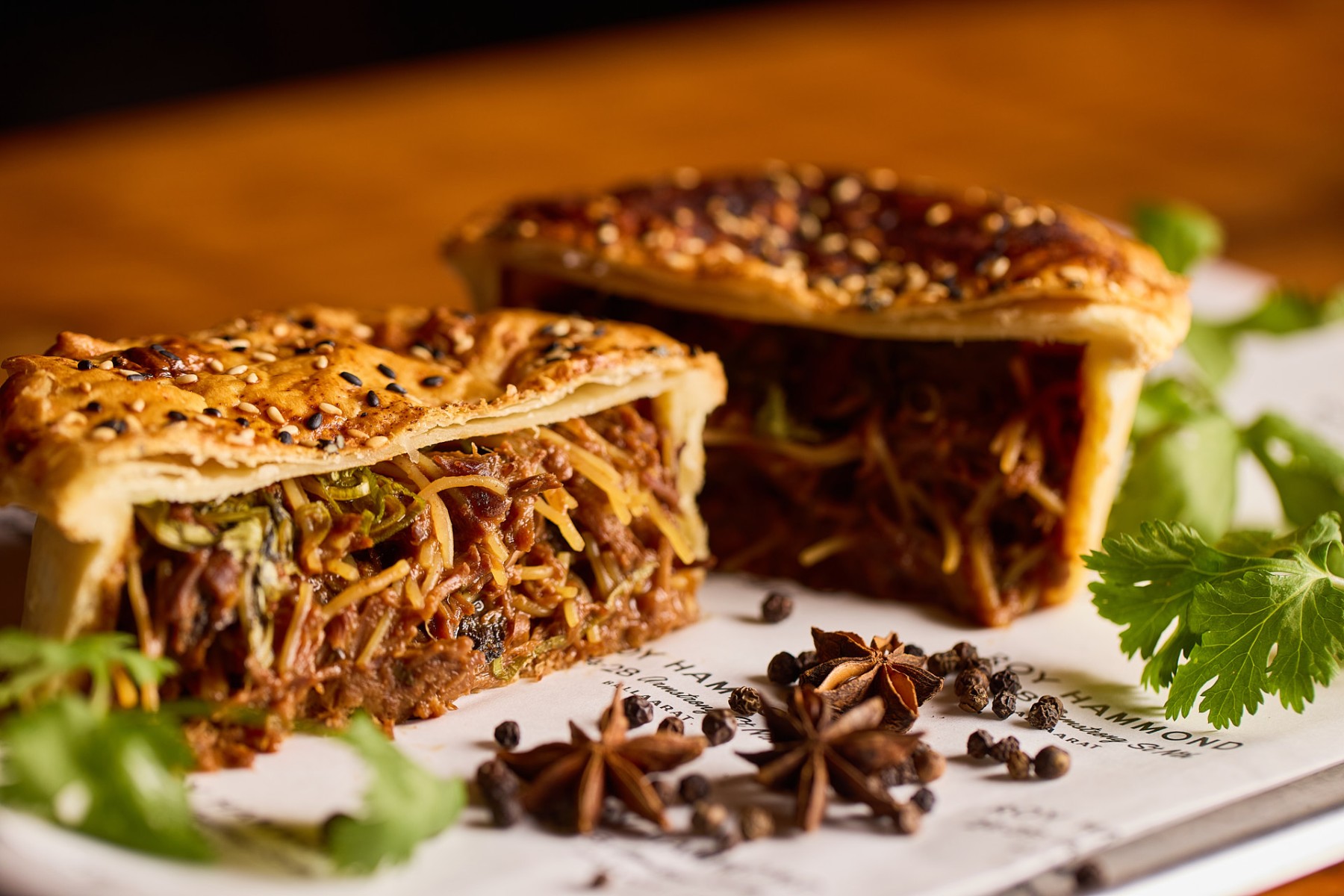 Thumbnail for Korean beef hand pie at Roy Hammond