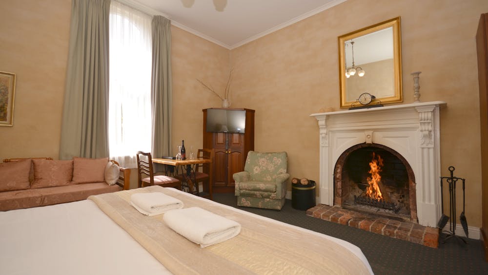King Fireplace Room