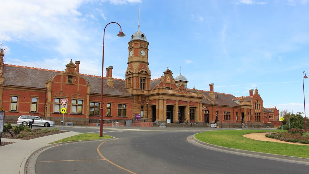 One of the largest railways stations in the goldfields, Maryborough Railway Station