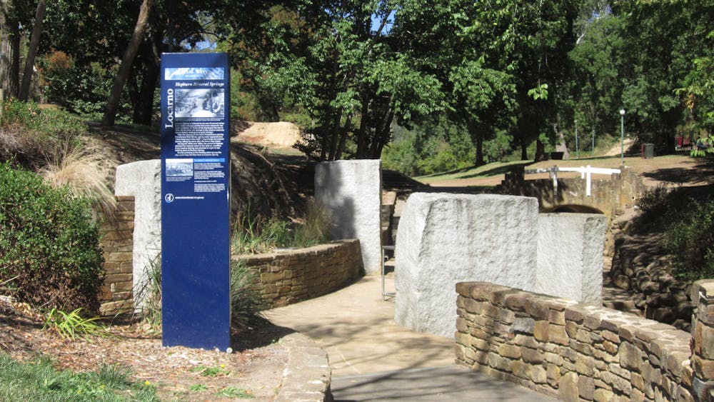 Spa Country of Victoria, Locarno Springs in Hepburn Springs Reserve.