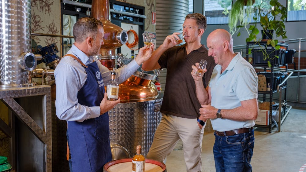 brett - whiskey tasting