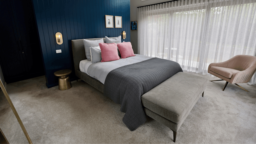 Greenleaf's master bedroom