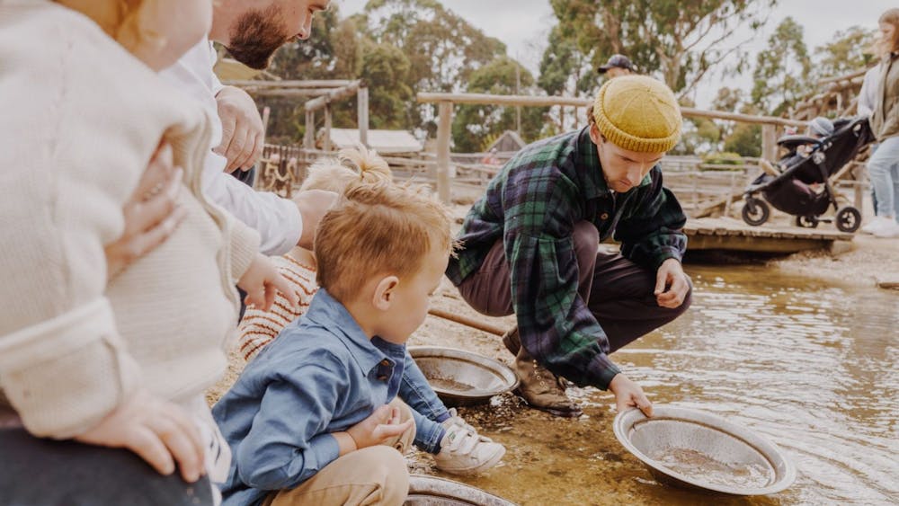 Panning for gold